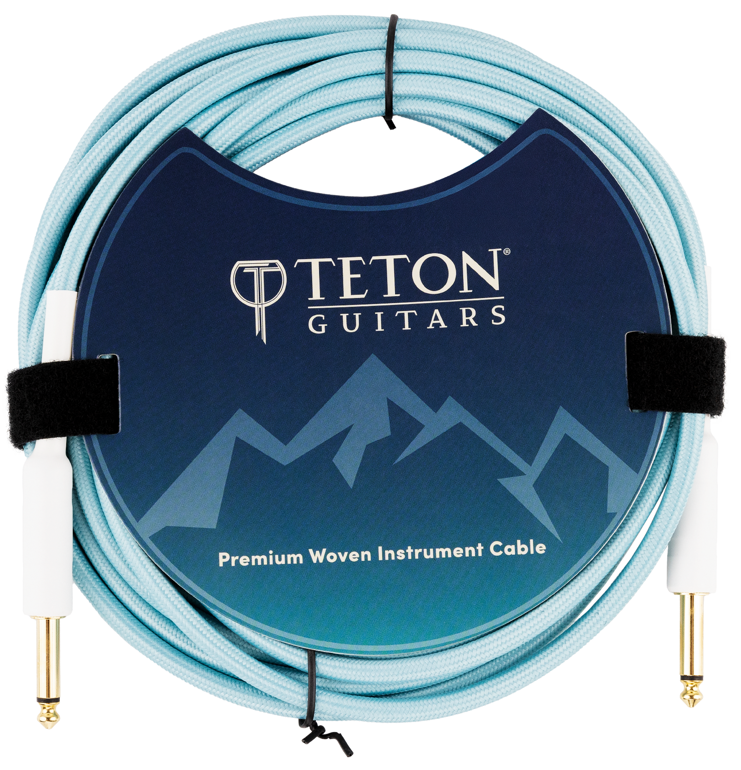 Teton Teal 20ft Guitar Cable TTGC20 image 0