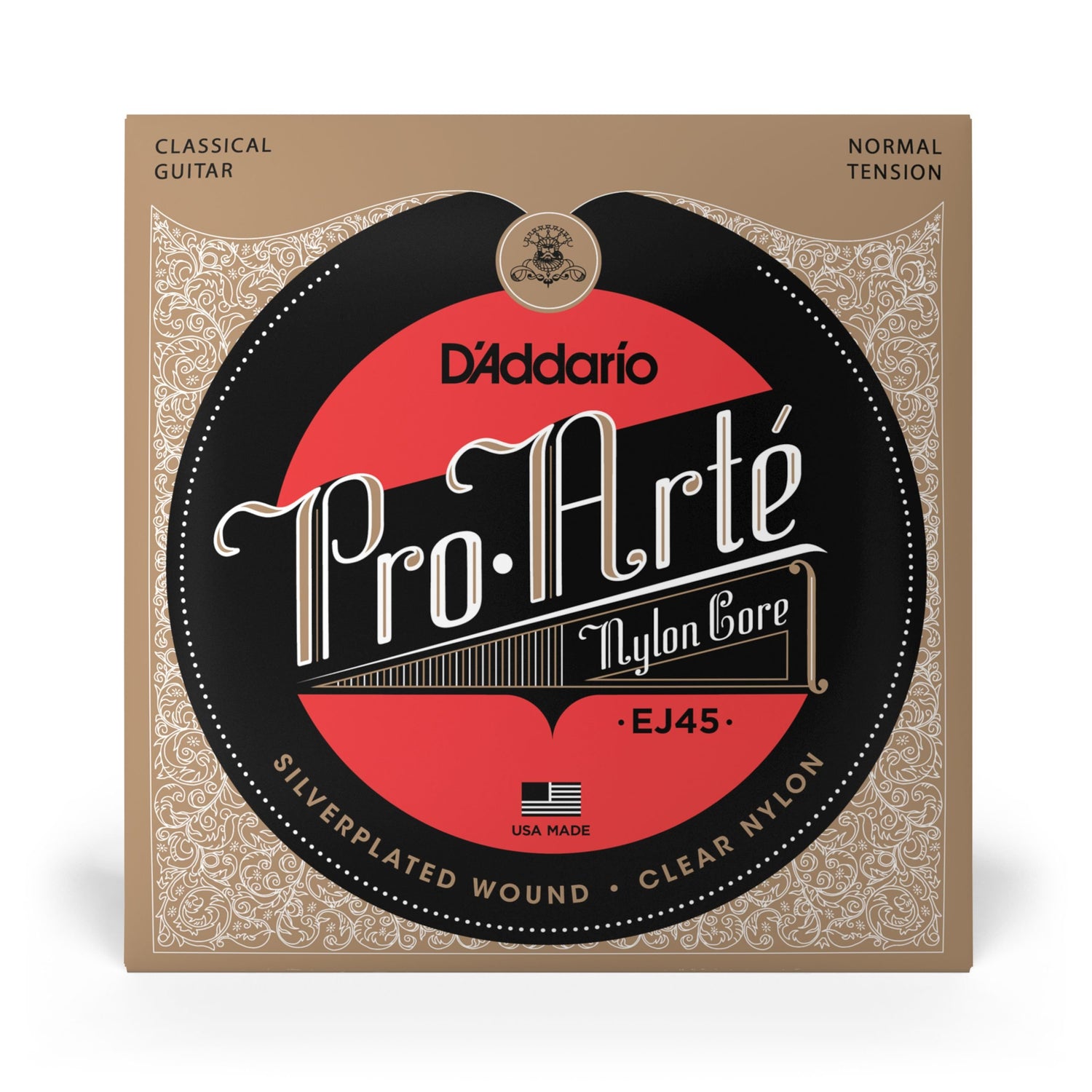 D'Addario EJ45 Normal Tension Classical String Set image 0