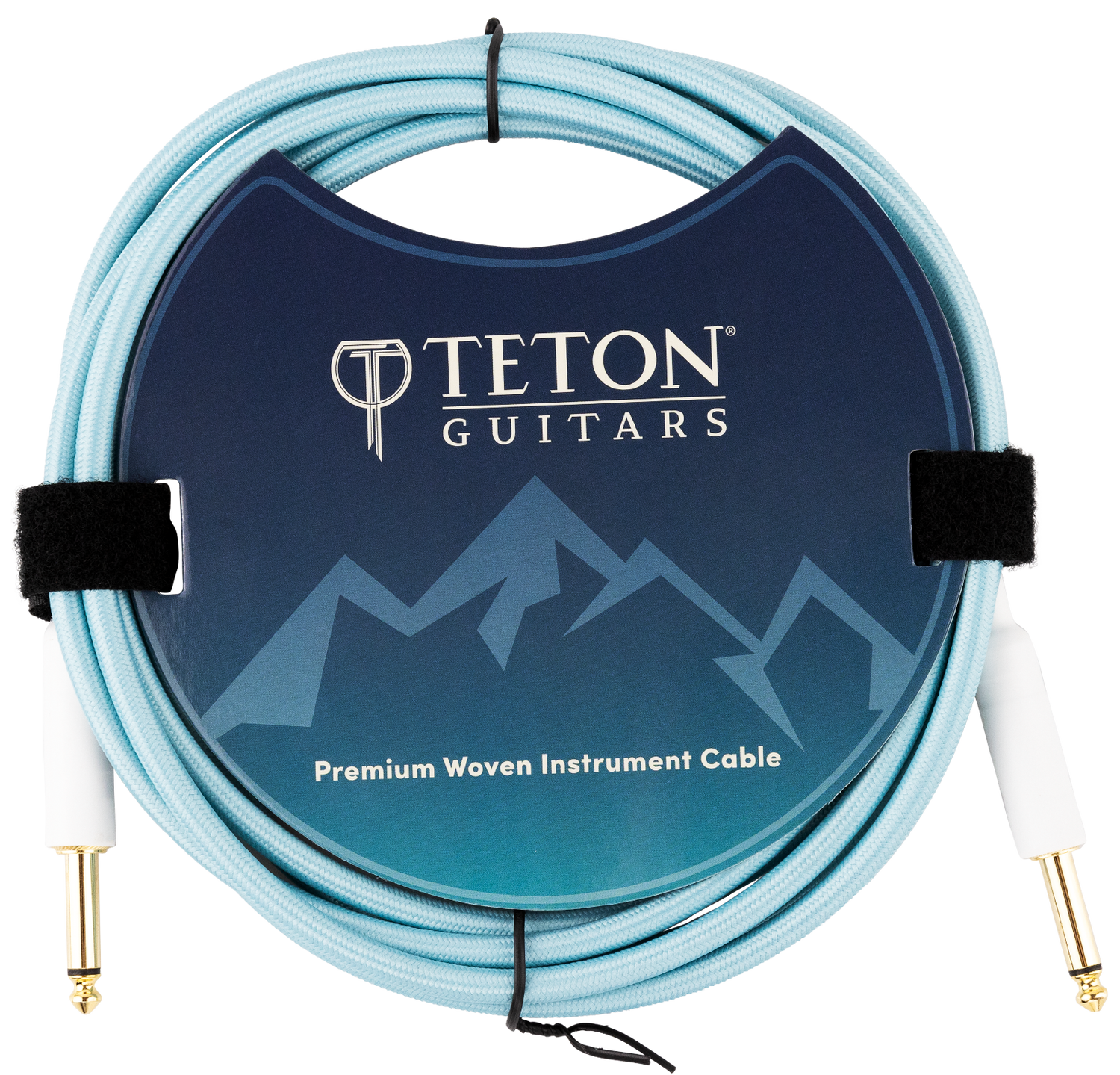 Teton Teal 10ft Guitar Cable TTGC10 image 0