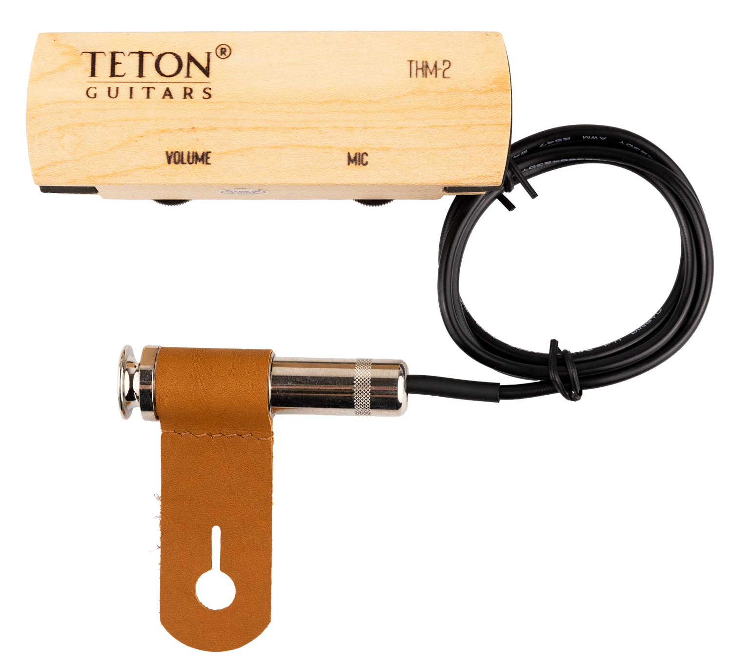 Teton Humbucker Soundhole Pickup With Mic THM-2 image 0