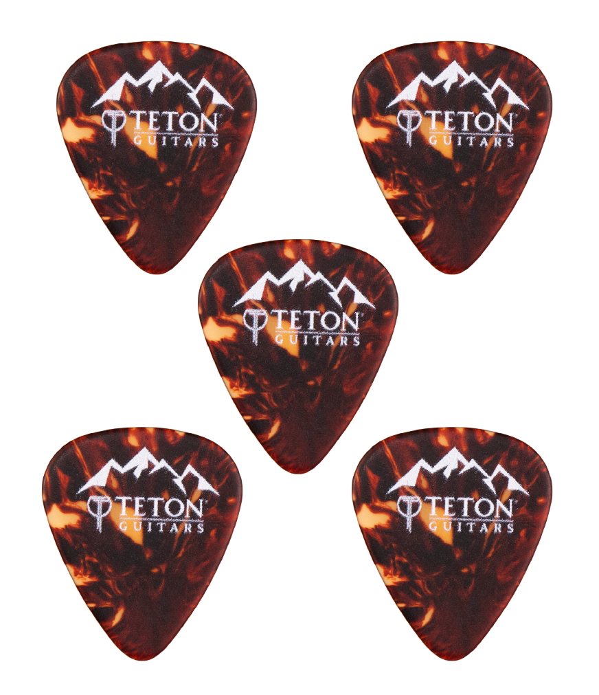 Teton Shell Light Guitar Picks TPSH-L image 0