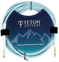 Teton Teal 20ft Guitar Cable TTGC20 image 0