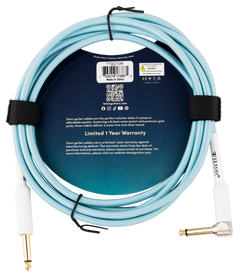 Teton Teal 10ft Guitar Cable TTGC10R image 1