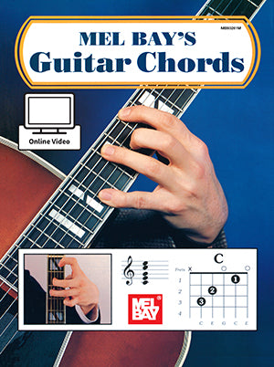 Mel Bay Guitar Chords Book - Book + Online Video