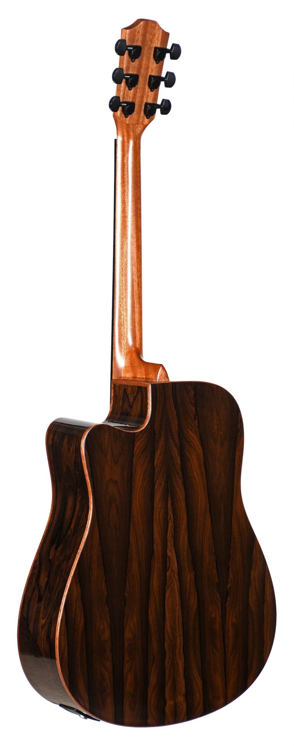 その他 tetote Teton STS160ZICENT Dreadnought Acoustic Guitar - Ziricote Back