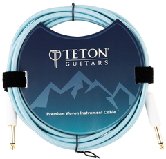 Teton Teal 10ft Guitar Cable TTGC10 image 0