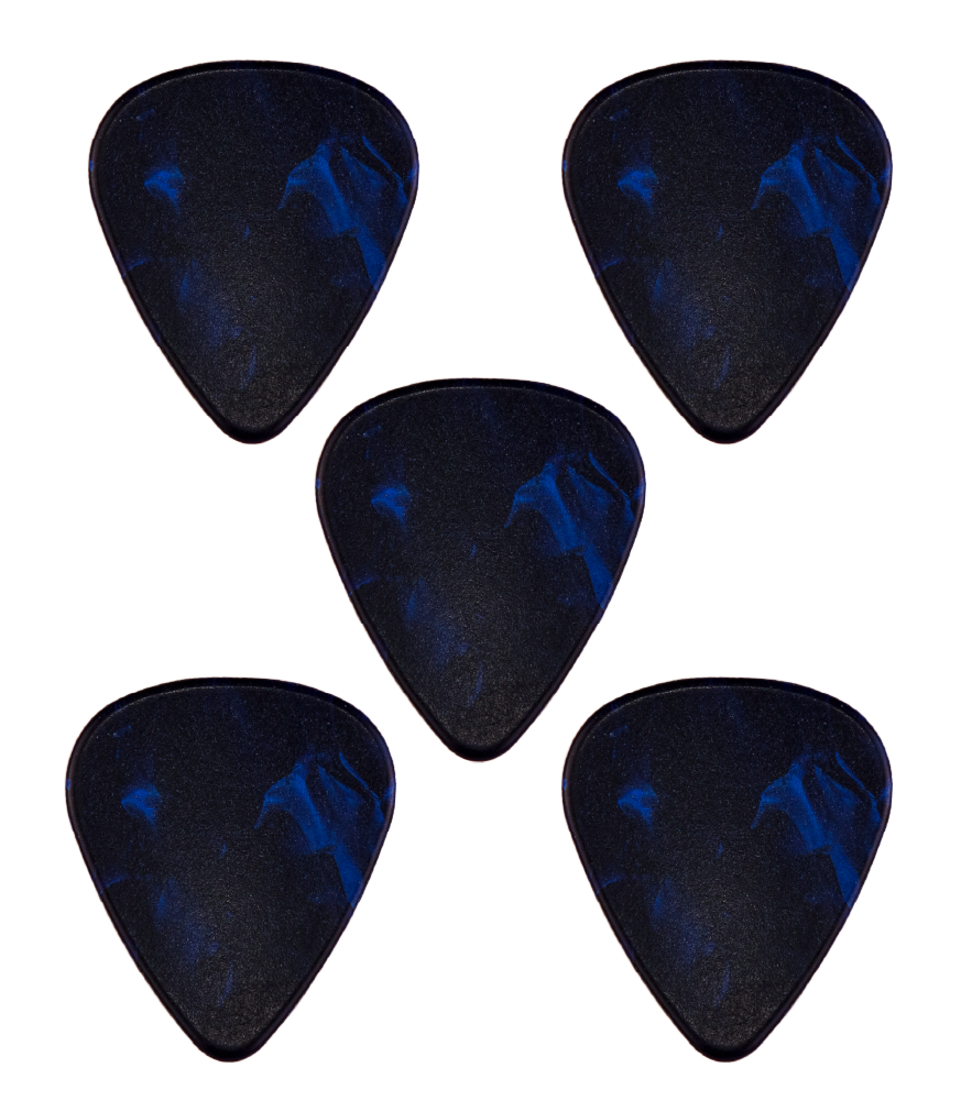 Teton Blue Pearl Heavy Guitar Picks TPBP-H image 1