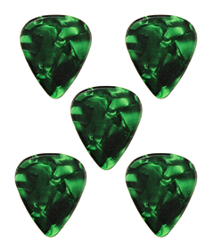 Teton Green Pearl Light Guitar Pick TPGP-L image 1
