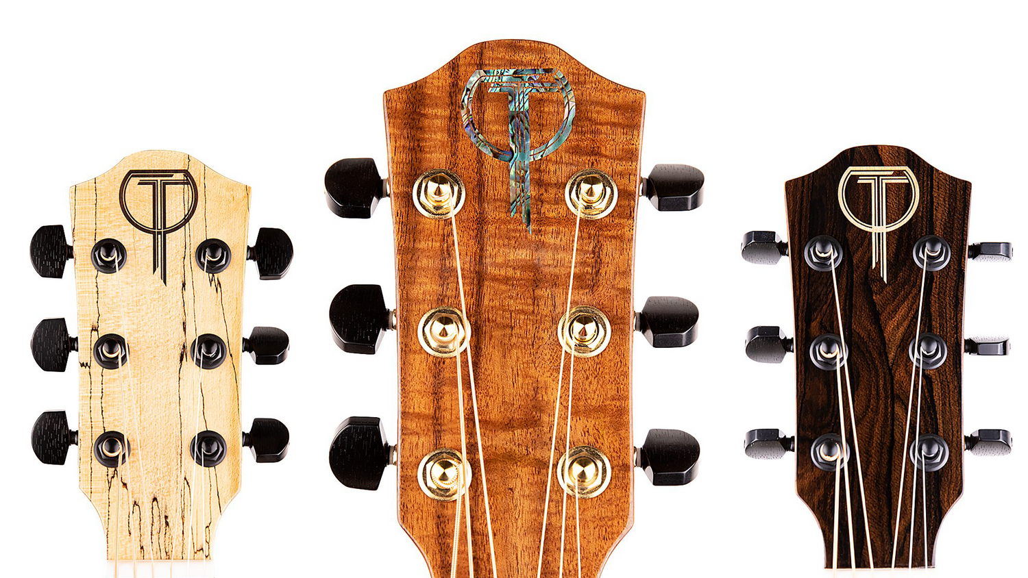 teton guitars three headstocks